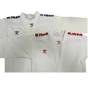   Karate ruha - piros-kék vállú - Kumite - KIHON - (WKF approved 2025)