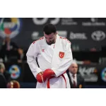 Karate ruha - piros-kék vállú - Kumite - KIHON - (WKF approved 2025)