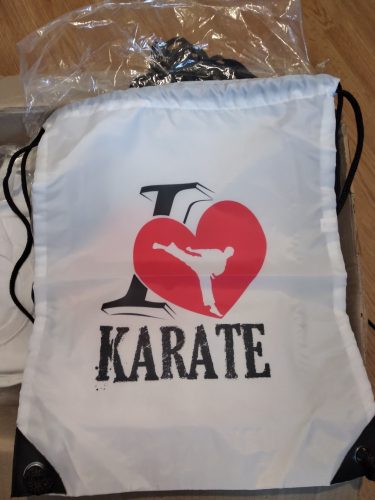 I <3 Karate Tornazsák