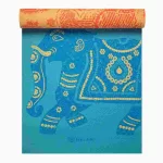 GAIAM jógamatrac türkiz/narancssárga (6 mm)