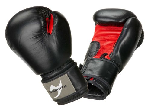 Ju-Sports boxkesztyű (fekete-piros)