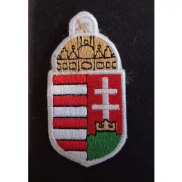 Magyar címer felvarró (3x7 cm)
