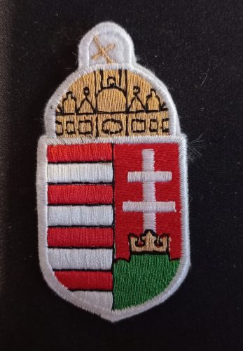Magyar címer felvarró (3x7 cm)