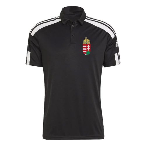 Adidas Squadra 21 fekete galléros nemzeti póló