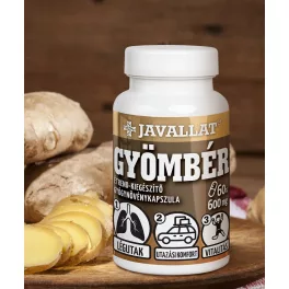 GYÖMBÉR - 60 db lágykapszula - Javallat