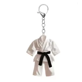 Karate ruha akril kulcstartó