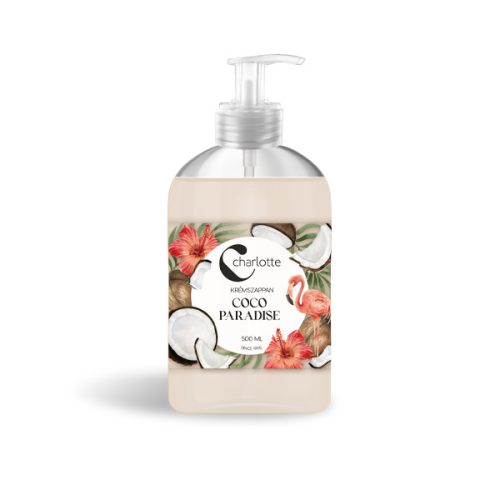 Charlotte krémszappan Coco Paradise 500 ml