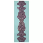 GAIAM jóga matrac - világoskék, mandala mintás (6 mm)