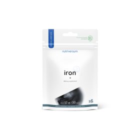 Iron - 30 db - Nutriversum ( vas táplálékkiegészítő)