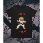TRICK OR TREAT Karate Halloween - környakú póló