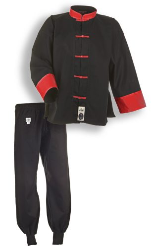 Ju-Sports Kung Fu ruha Fekete-Piros