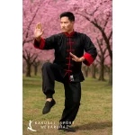 Ju-Sports Kung Fu ruha Fekete-Piros