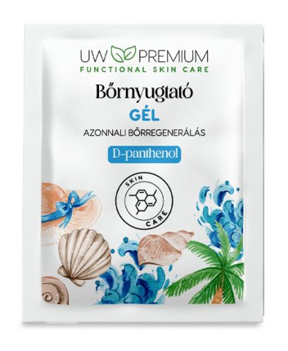 UW Premium Bőrnyugtató gél + D-panthenol 5 ml