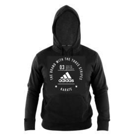 Adidas Karate Community pulóver Fekete/fehér