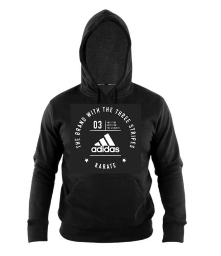 Adidas Karate Community pulóver Fekete/fehér