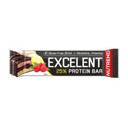   NUTREND Excelent  bar 85g - Lemon+Curd+Raspberry Energia szelet