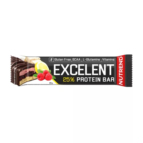 NUTREND Excelent  bar 85g - Lemon+Curd+Raspberry Energia szelet