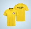 KAKUSEI Sport póló - (sárga) felnőtt