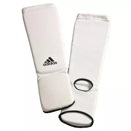 Lábszár- és lábfejvédő Adidas - fehér (pamut)