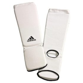 Lábszár- és lábfejvédő Adidas - fehér (pamut)