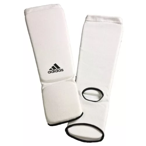 Lábszár- és lábfejvédő Adidas - fehér (pamut)