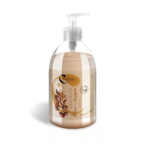 Charlotte Krémszappan Coffee & Cream 500 ml