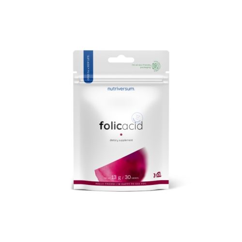 Folic Acid - 30 tabletta - VITA - Nutriversum