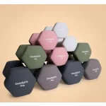Hex neoprén egykezes súlyzó - BeastPink