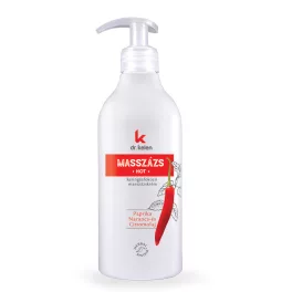 Dr.Kelen - HOT masszázskrém - Keringésfokozó - 500 ml